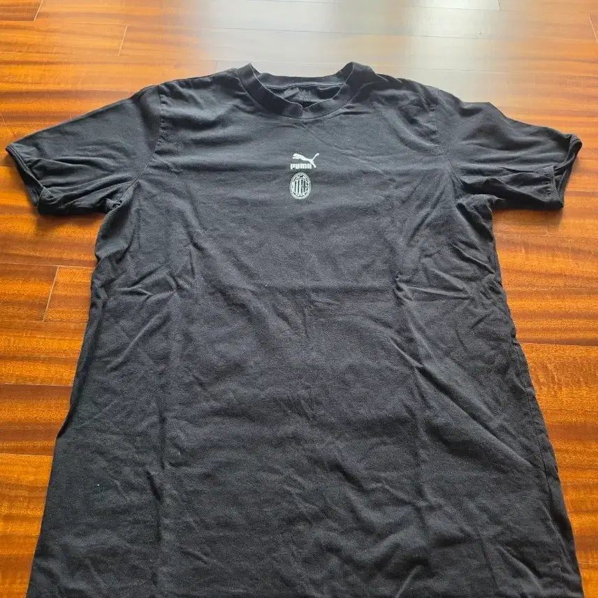 [BUNJANG] Puma AC Milan Men's T-Shirt (758722-01) / 의류_퓨마_남성_AC 밀란 티셔츠(758722-01)