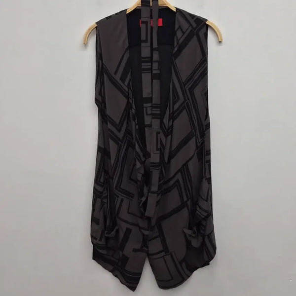 [BUNJANG] KUHO Women's Black Vest Jacket Size 90 / 구호 나시 베스트
