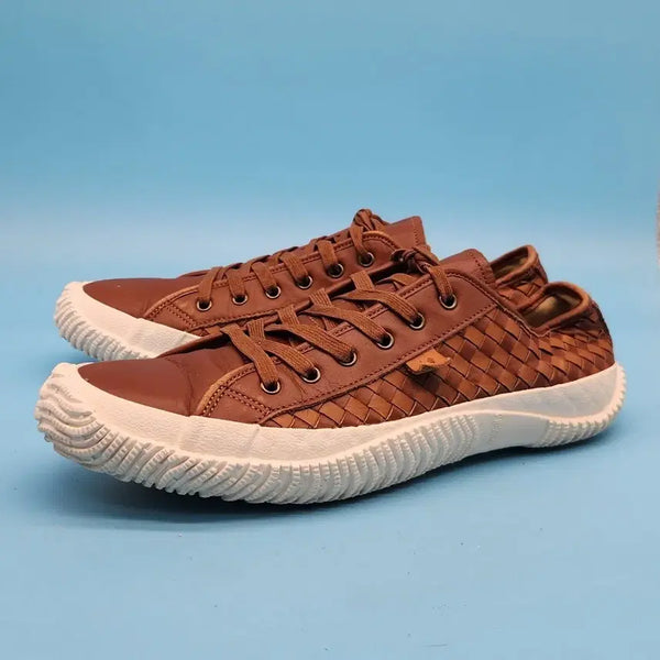 [BUNJANG] SpinGlMove Handmade Leather Sneakers 260 / a  스핑글무브 수제 가죽스니커즈 260