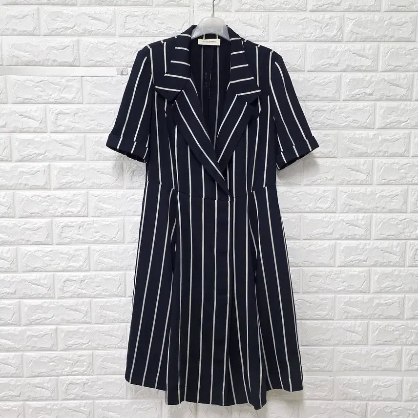 [BUNJANG] Majo & S Vance Striped Dress / M 모조에스핀 스트라이프 원피스 E412