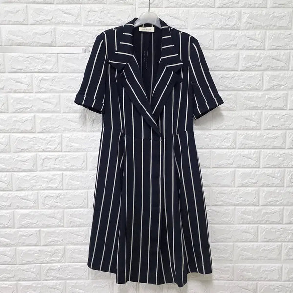 [BUNJANG] Majo & S Vance Striped Dress / M 모조에스핀 스트라이프 원피스 E412