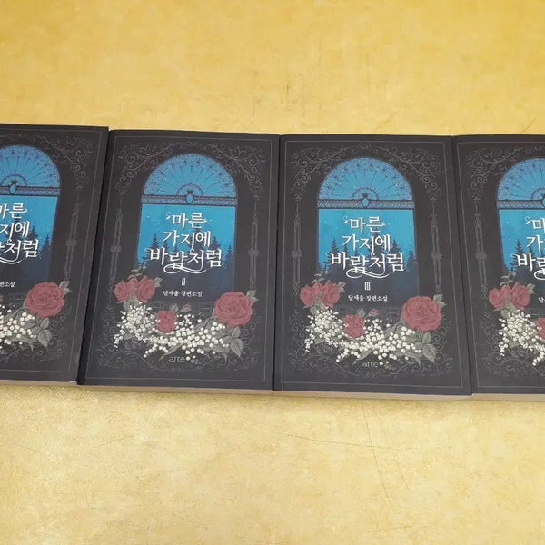 [BUNJANG] When the Wind Blows Through Dry Branches: Novel Collection (Volumes 1-4) / 마른 가지에 바람처럼 1-4권 장편소설