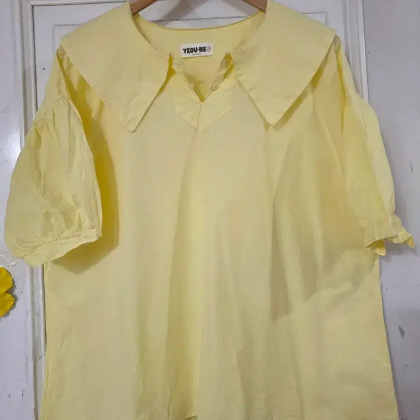 [BUNJANG] Cotton Blend Blouse - Plus Size, Summer Color / 여름 색상이쁜  빅사이즈. 고급스러운. 시원한. 면 블라우스   깨끗해요