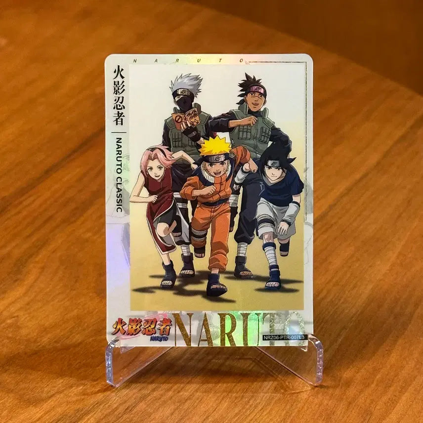 [BUNJANG] Kayou Naruto Classic Naruto & Sakura & Kakashi & Iruka & Sasuke Card / 나루토 카드 - 나루토 & 사쿠라 & 카카시 & 이루카 & 사스케 (Naruto Classic)