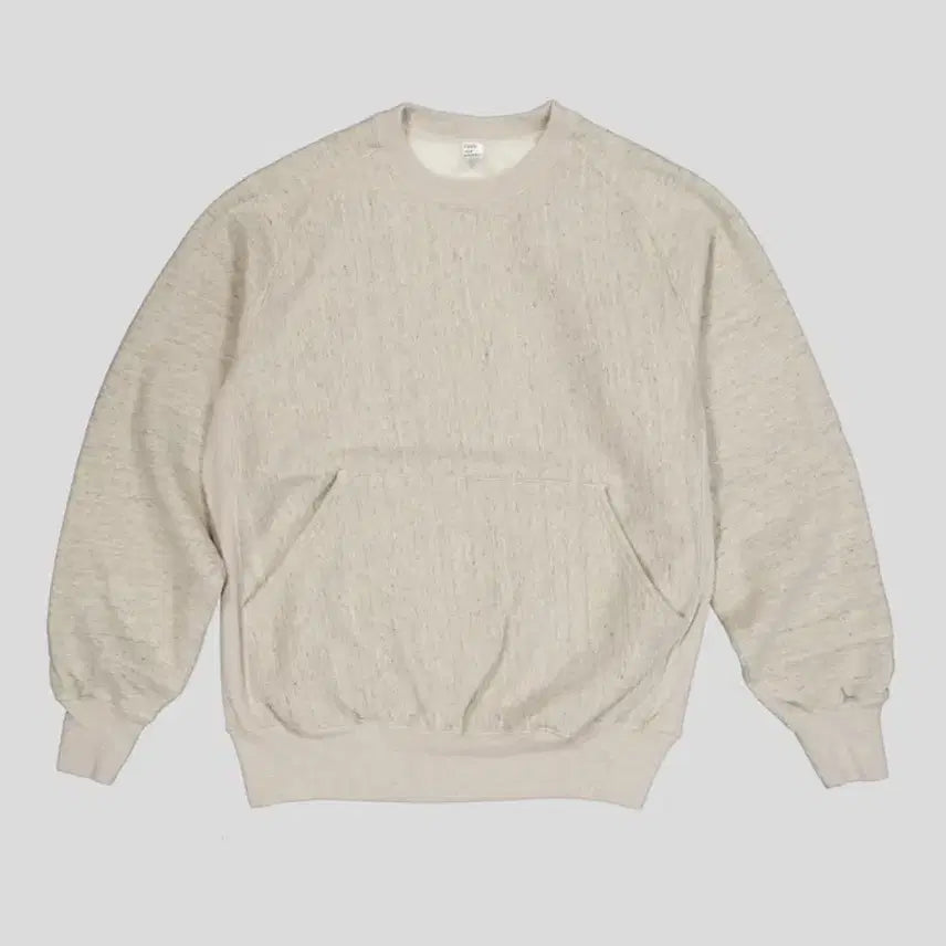 [BUNJANG] ends and means Crewneck Sweatshirt Porridge L / 엔즈앤드민즈 크루넥 스웻셔츠(porridge, L)