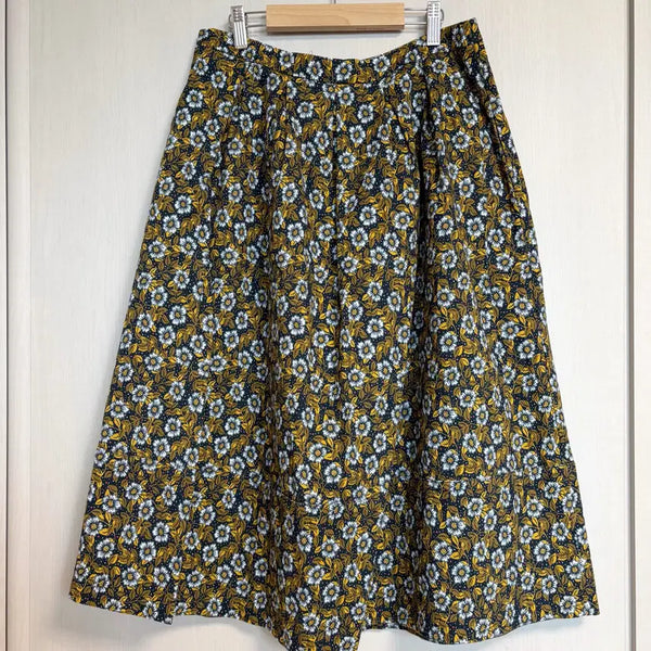 [BUNJANG] Oilily Flower Pattern Flare Skirt / 오일릴리 플라워패턴 플레어스커트