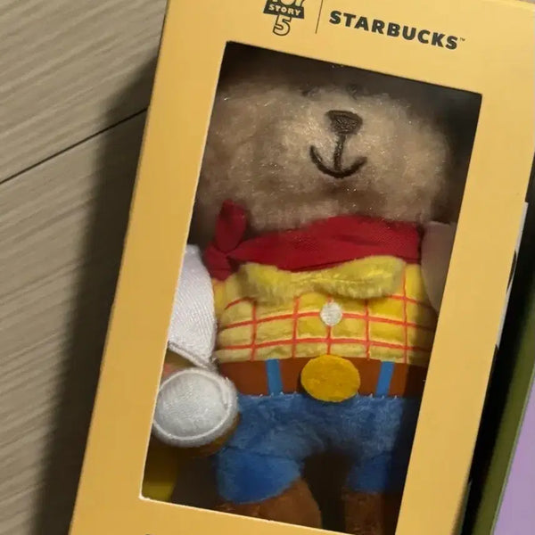 [BUNJANG] Starbucks Toy Story Woody Bearista Keyring / 스타벅스 토이스토리 우디 베어리스타 키링(키체인)
