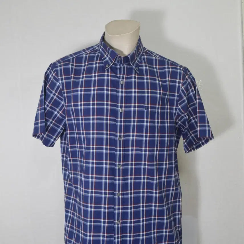 [BUNJANG] Daks Men's Short Sleeve Shirt Size 110 / 닥스/남/반팔/남방/110