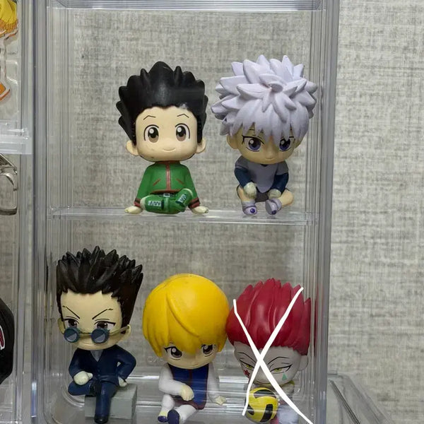 [BUNJANG] Hunter x Hunter Suwaraseta.i Gacha Figures Bundle Set (Gon, Killua, Leorio, Kurapika) / 헌터x헌터 스와라세타이 가챠 곤 키르아 레오리오 크라피카