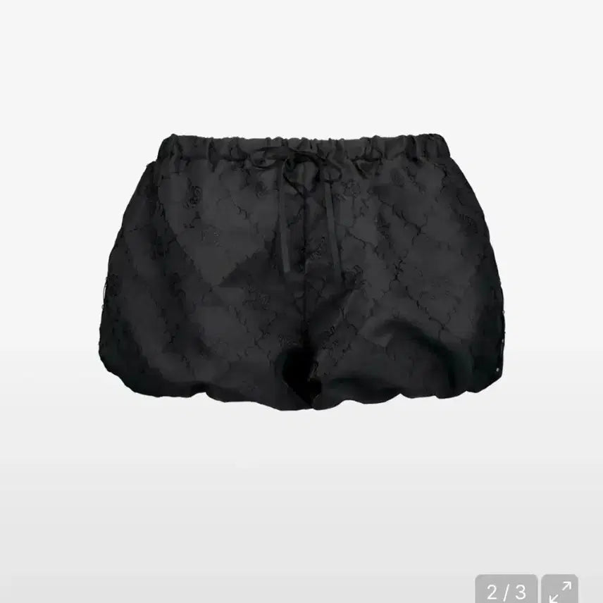 [BUNJANG] SETUP EXI Pumpkin Balloon Shorts Black / 셋업이엑스이 펌킨 벌룬 숏팬츠 블랙
