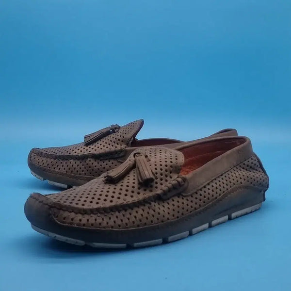 [BUNJANG] Quern Berlin Punching Loafer Shoes / a. 쿠에른 베를린 펀칭 남성테슬로퍼 265