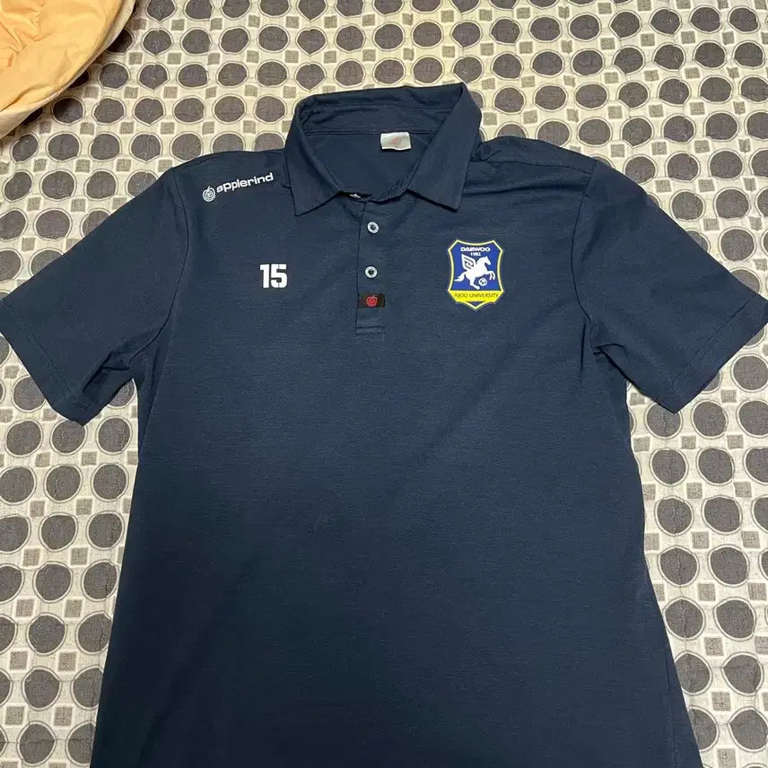 [BUNJANG] Ajou University Football Team Training T-Shirt (Player Issued) / 아주대 축구부 반팔 트레이닝 선수지급용