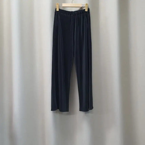[BUNJANG] From Beginning Banding Pleats Summer Pants / 프롬비기닝 밴딩 플리츠 여름 팬츠