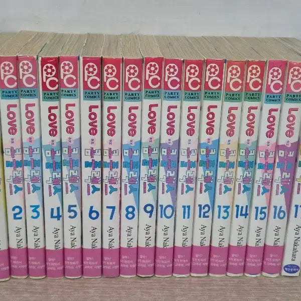 [BUNJANG] Love Complex Complete Set (Volumes 1-17) / 러브콤플렉스(1~17완결) /중급