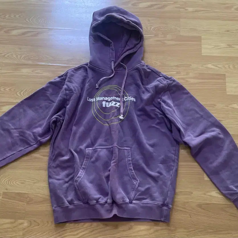 [BUNJANG] Purple Hoodie L / 퍼플 후드티 L
