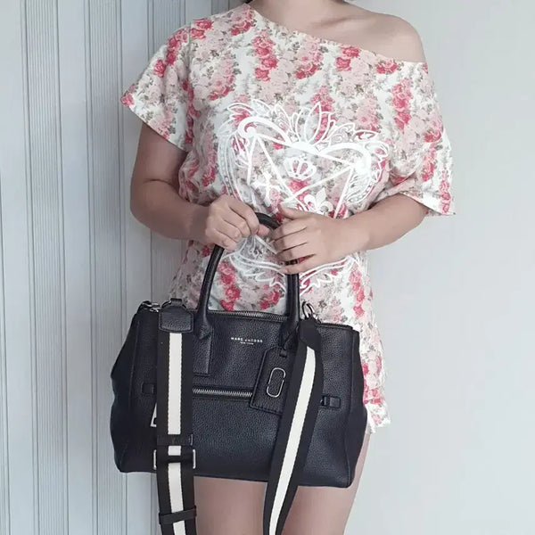 [BUNJANG] Marc Jacobs Leather Tote Bag / 마크제이콥스 가죽 직장인 토트백 숄더백 중고 가방 은피아노