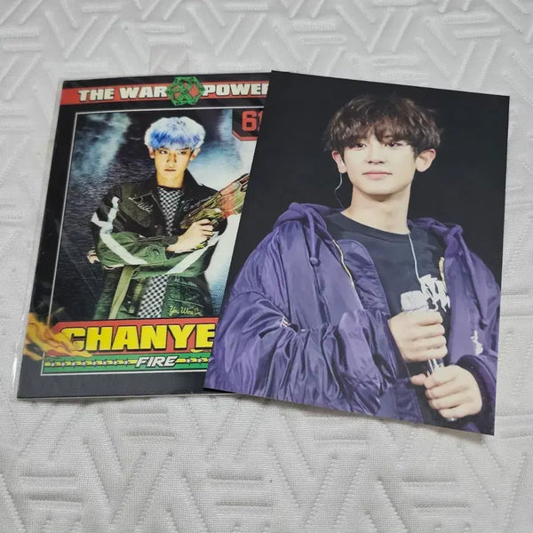 [BUNJANG] EXO Chanyeol Postcard & Lenticular Set / EXO 찬열 엽서, 렌티큘러 세트