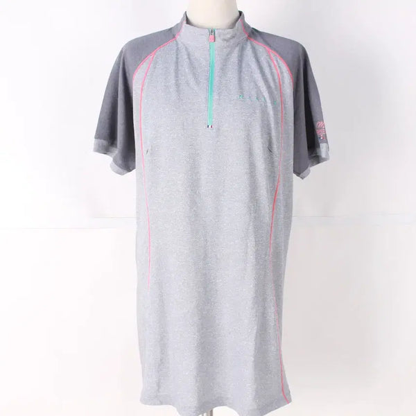 [BUNJANG] Millet Women's Short Sleeve Hiking T-Shirt - Grey, Size 105 / 밀레 여성 반팔 등산티 105
