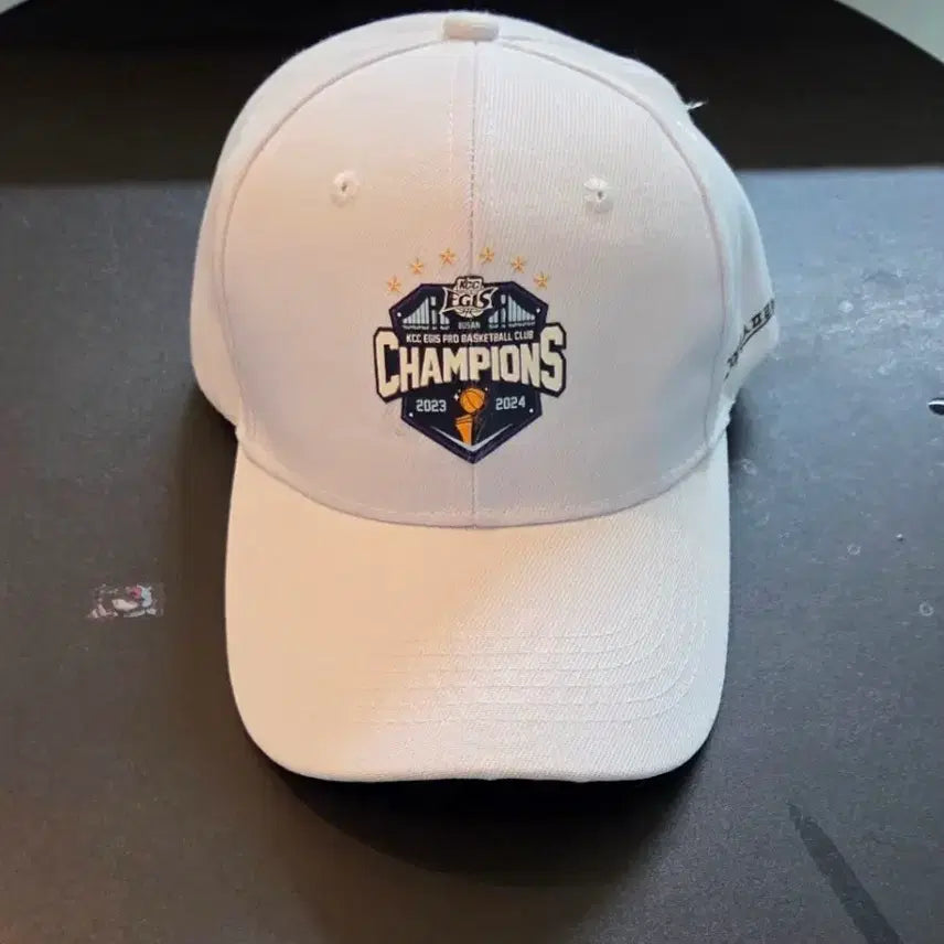 [BUNJANG] KCC Aegis 23-24 KBL Champions Commemorative Hat / 미사용 23-24 KBL 챔피언스 KCC 이지스 기념 모자