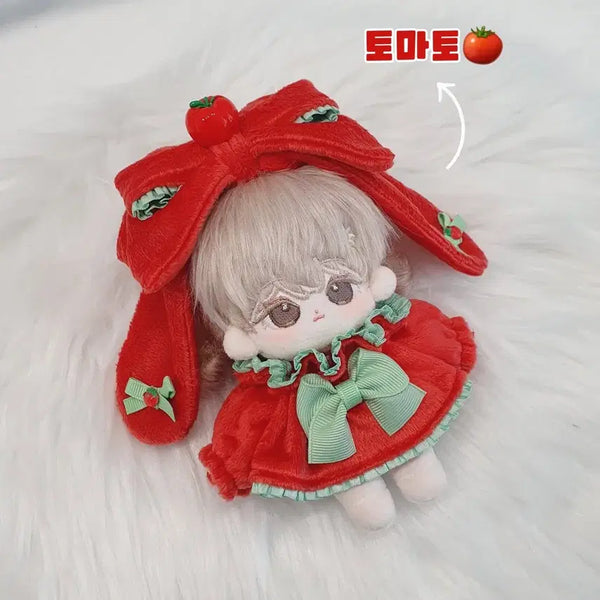 [BUNJANG] 10cm Doll Clothes Maram's Diary Closet Loveling Fruits Tomato / 10cm 인형옷 마망의일기옷장 러블링후르츠 토마토