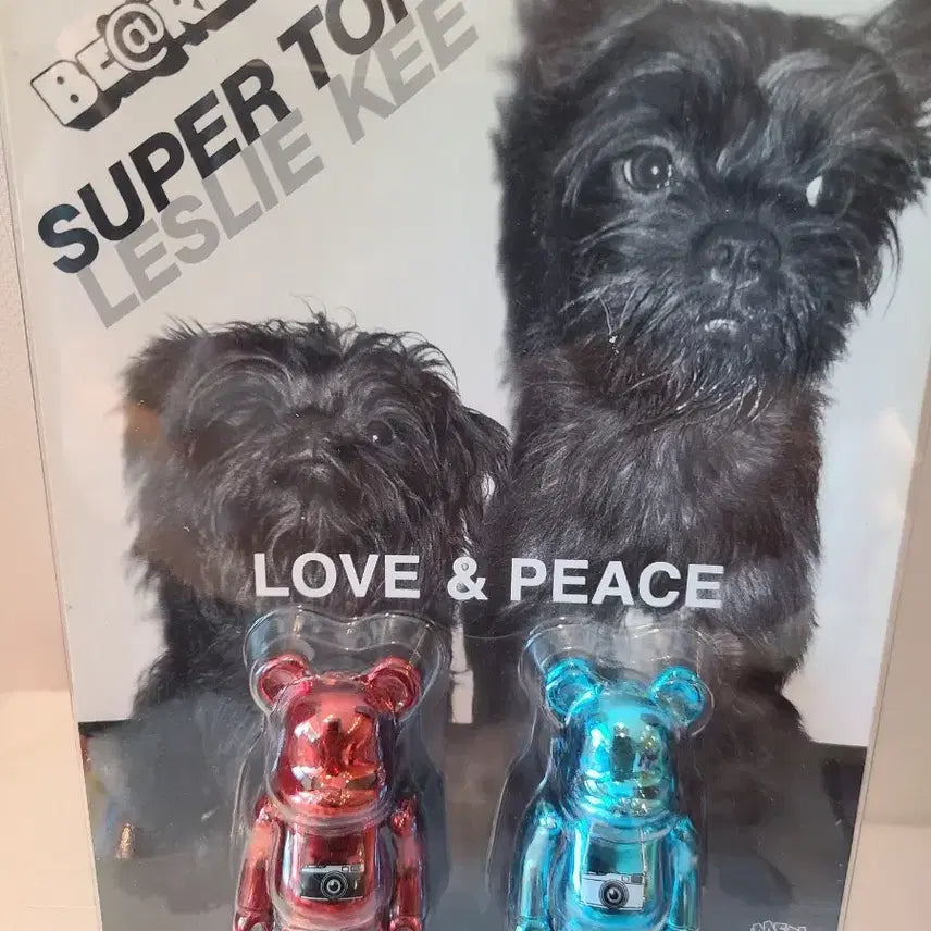 [BUNJANG] Medicom Toy Be@rbrick Super Tokyo Love & Peace 100% Set / 베어브릭 러브앤 피스 세트