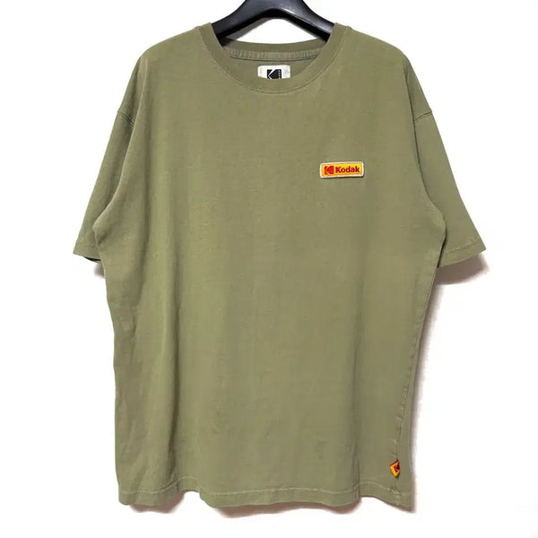 [BUNJANG] Kodak Graphic T-Shirt Khaki XL / [XL,105]코닥 반팔티 티셔츠 카키 kodak