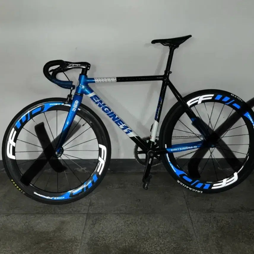 [BUNJANG] Engine11 CritD Blue Skin Cover Up Bicycle Frame - Blue Skin / 엔진11 크릿디 블루스킨 커버업 반차 판매