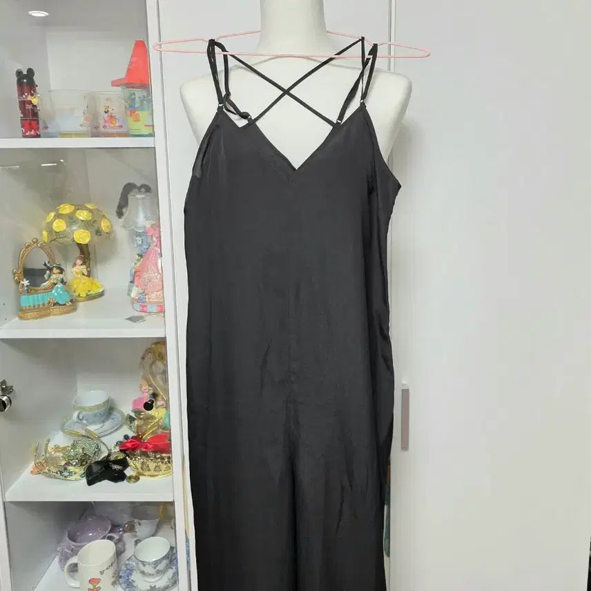 [BUNJANG] American Brand Black Jumpsuit Dress XS / 미국브랜드 블랙 점프수트 원피스