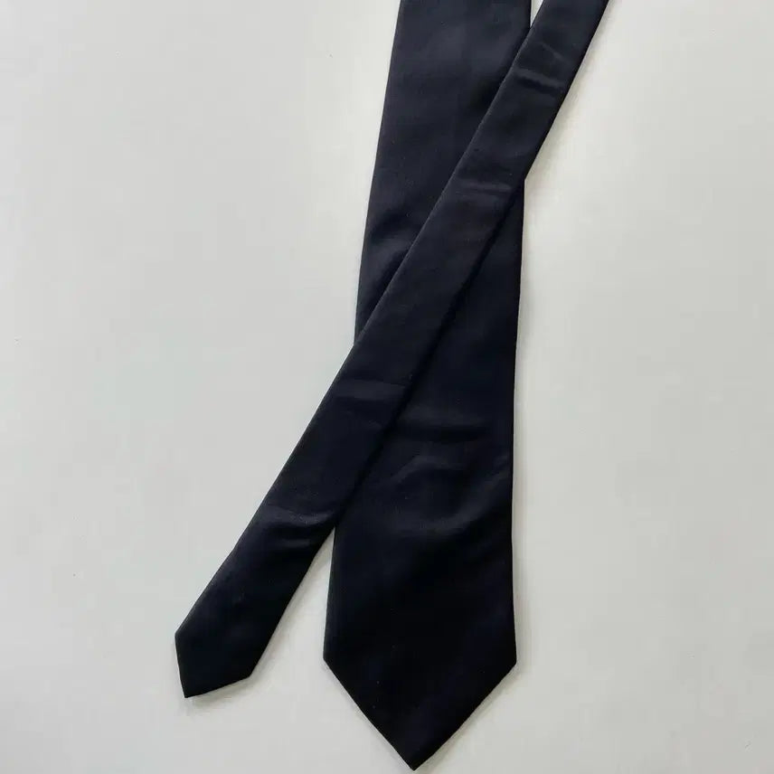 [BUNJANG] Bellumore 100% Silk Necktie Black / BELLUMORE 블랙 100실크넥타이