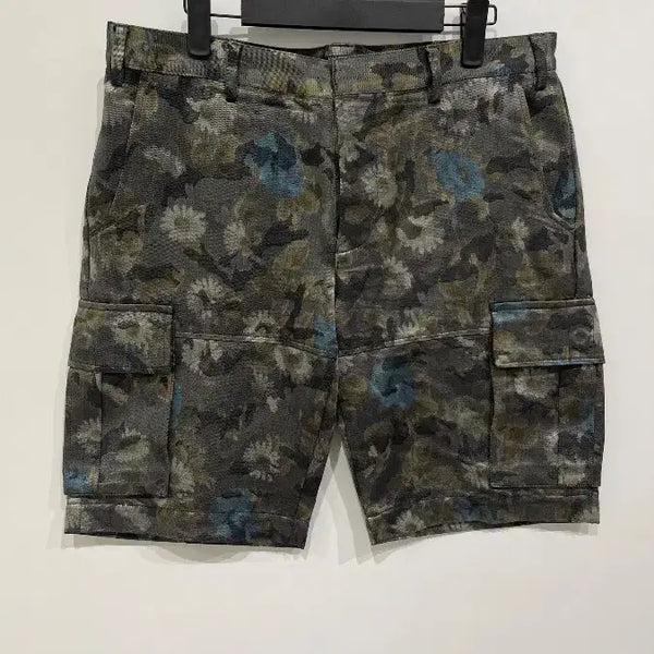 [BUNJANG] Valentino Floral Camo Cargo Shorts / [기타] 발렌티노 플로럴 카모 카고 쇼츠