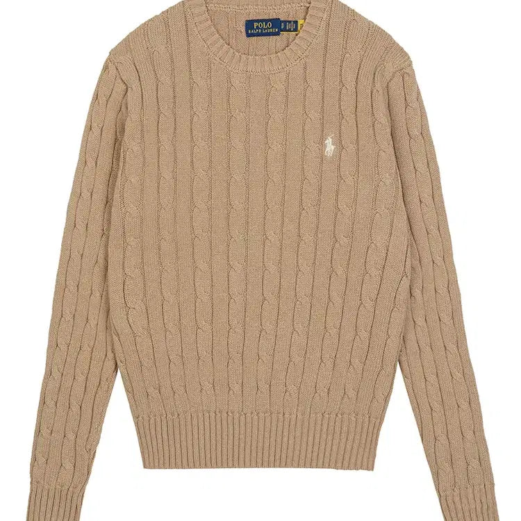 [BUNJANG] Polo Ralph Lauren Women's Cable Knit Sweater / [새상품] 폴로 랄프로렌 여성용 케이블 니트