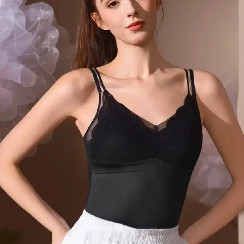 [BUNJANG] Black Lace Top Bra Size 77 / 블랙 레이스 탑브라 77사이즈