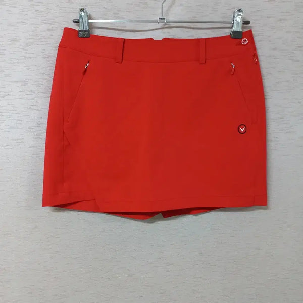 [BUNJANG] Callaway Red Skirt Pants Women's Size 73-90 / B7-30/캘러웨이 레드 치마바지 여성