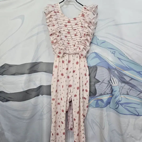 [BUNJANG] Imported Floral Jumpsuit / 수입 플로럴  점프수트