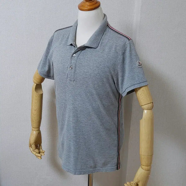 [BUNJANG] Moncler Porro T-Shirt Gray / 몽클레어 몽클레어 포로 반팔티셔츠 그레이 95