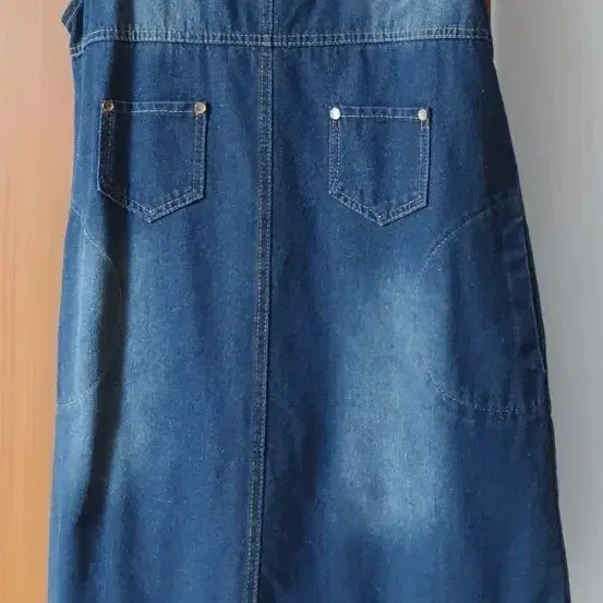 [BUNJANG] Nice Claup Denim Lace Detail Dress / 나이스클랍