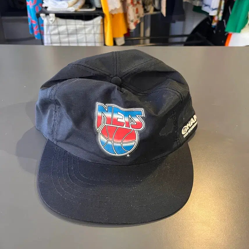 [BUNJANG] 90s New Jersey Nets Promotion Nylon Snapback (Made in Taiwan) / 90s 뉴저지 네츠 프로모션 나일론 스냅백 (대만제)