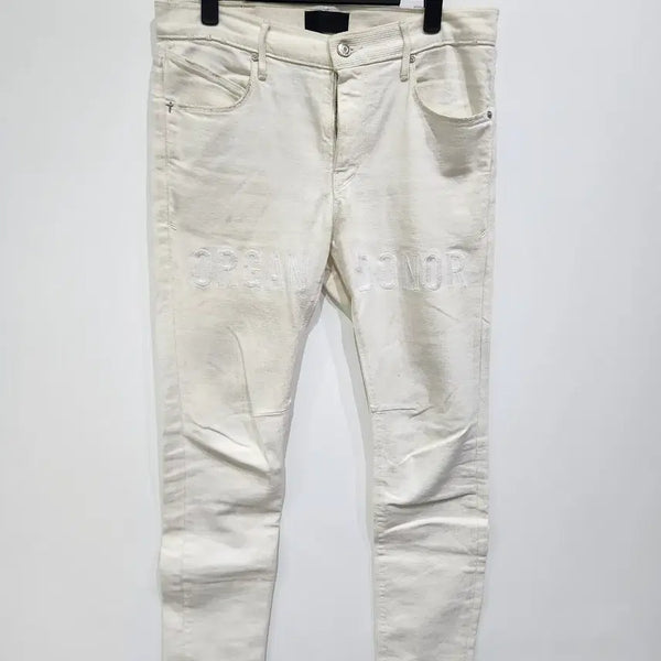 [BUNJANG] RTA Organ Donor White Skinny Pants / [31] RTA Organ Donor 화이트 스키니 팬츠