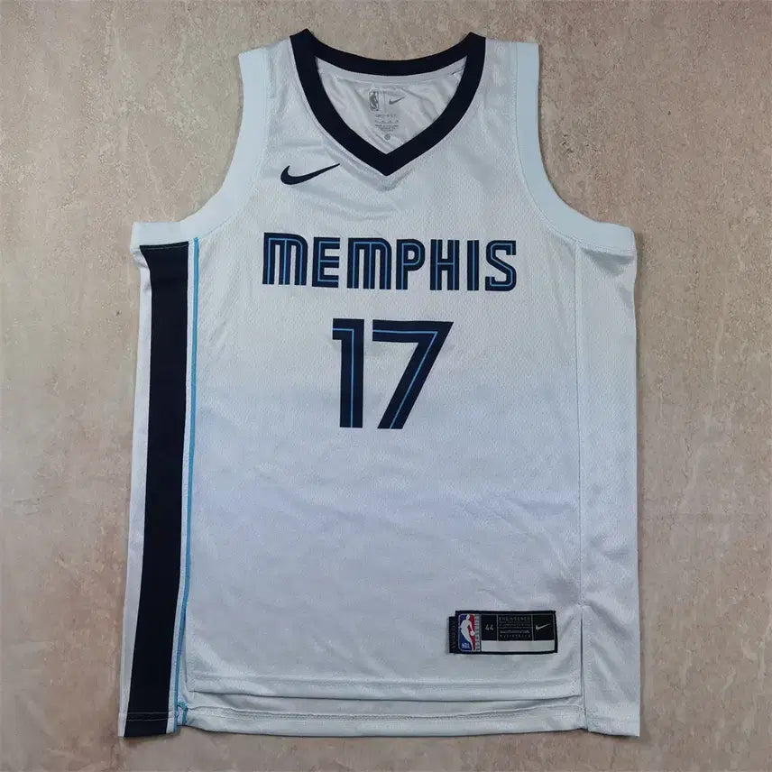[BUNJANG] Memphis Grizzlies #17 Kawamura White Hot Press NBA Basketball Jersey / NBA 농구 유니폼 멤피스 그리즐리스 17호 카와무라 화이트 핫 프레스