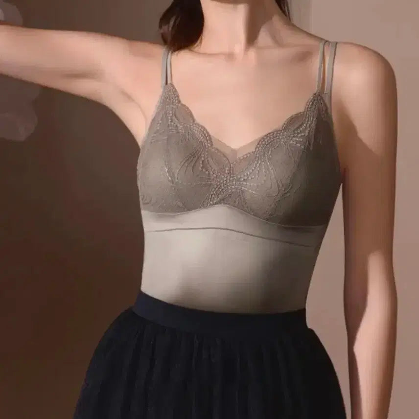 [BUNJANG] Lace Bralette Bustier Top Bra - Size 77 / 브라렛 레이스 뷔스티에 탑브라.77사이즈