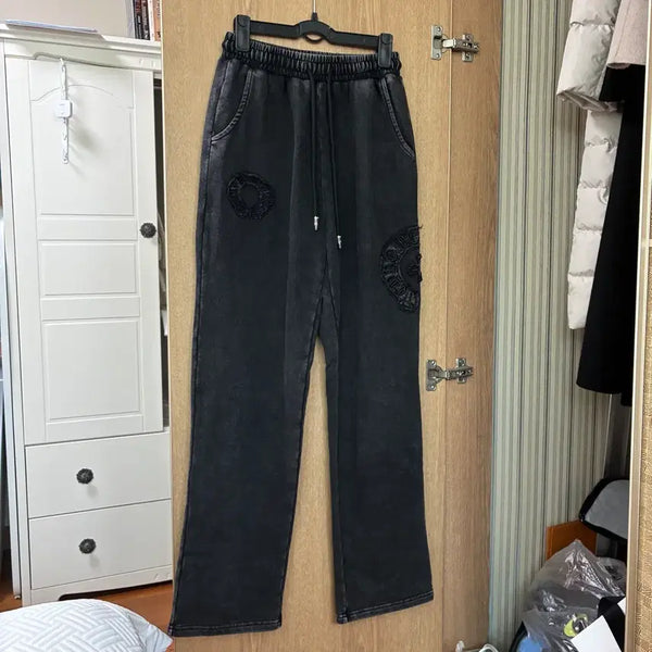 [BUNJANG] Chrome Hearts Grey Jogger Pants / 새상품 크롬하츠 조거팬츠 그레이