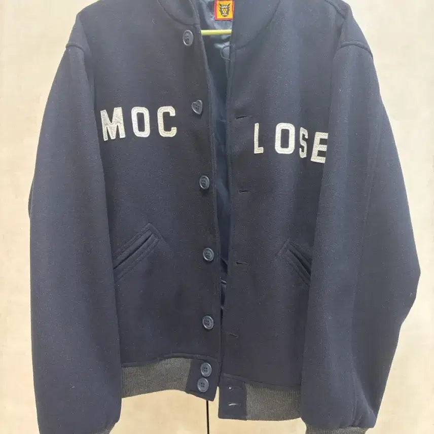 [BUNJANG] Human Made Navy Lettering Jacket / Human made 자켓