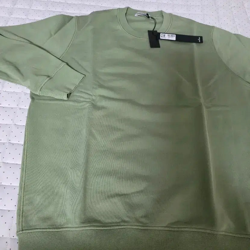 [BUNJANG] Stone Island Garment Dyed Dusty Green Sweatshirt / [XXL] 스톤아일랜드 가먼트다이드 더스티그린 맨투맨