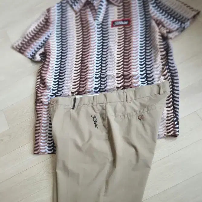 [BUNJANG] Titleist Golf Pants Beige Size 34 / 타이틀리스트 골프바지 베이지색 34사이즈