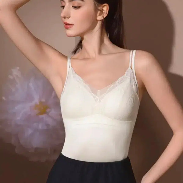 [BUNJANG] White Lace Top Bra Size 77 / 화이트 레이스 탑브라 77사이즈