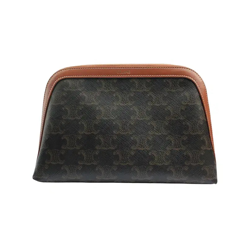 [BUNJANG] Celine Triomphe Cosmetic Pouch / 셀린느 트리옹프 코스메틱 파우치