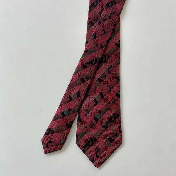 [BUNJANG] Saint Laurent (YSL) Men's Silk Logo Necktie 8.1cm / 입생로랑(YSL)명품 정품 심플로고 넥타이 8.1cm