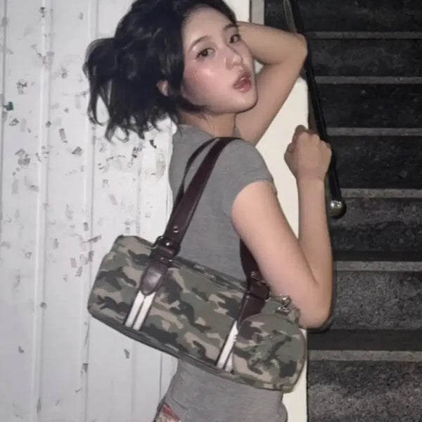 [BUNJANG] Nyxx Camo Shoulder Bag / Nyxx 카모 숄더백