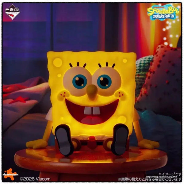 [BUNJANG] SpongeBob SquarePants Sofubi Light (A Grade) / A상 스폰지밥 소프비 라이트 (새상품 박스상태 최상)