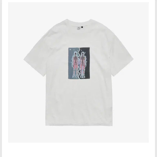 [BUNJANG] Poler Tulle Skull Couple T-Shirt / 폴리테루 스컬커플 티